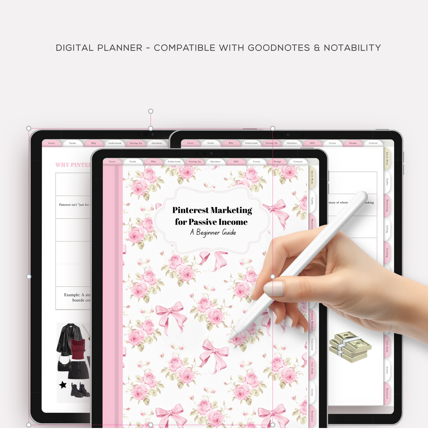 Pinterest Marketing For Passive Income Planner